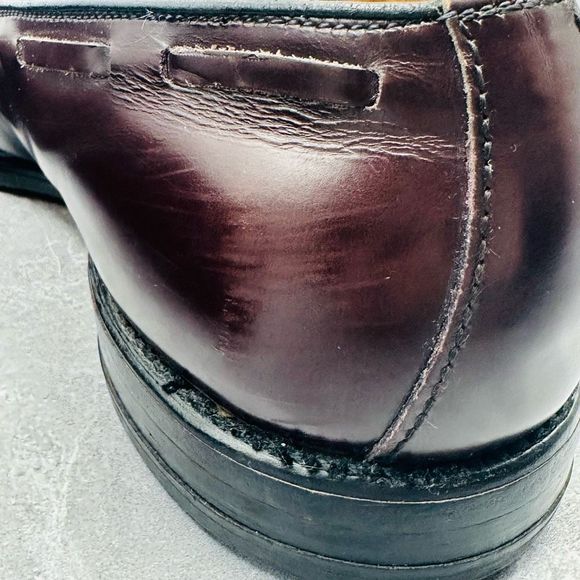 Ellen Edmonds Cap Toe Braided Tassel Slip On Brown Men’s Dress Loafer Shoes size - Picture 15 of 16